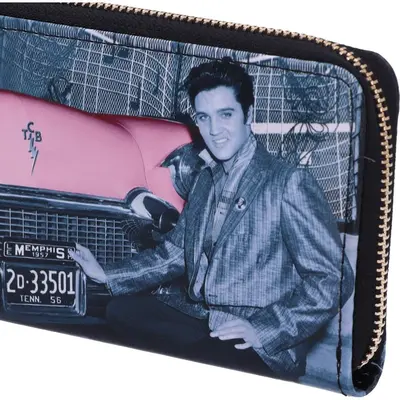 NEMESIS NOW PURSE - ELVIS - CADILAC 19CM-5