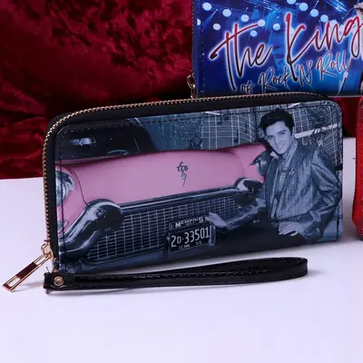 NEMESIS NOW PURSE - ELVIS - CADILAC 19CM-6