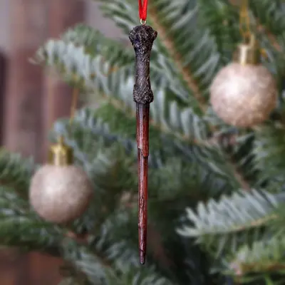 NEMESIS NOW HARRY POTTER HARRY'S WAND HANGING ORNAMENT 15.5CM-6