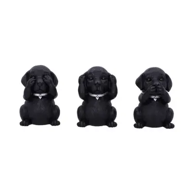 NEMESIS NOW THREE WISE LABRADORS 8.5CM-0