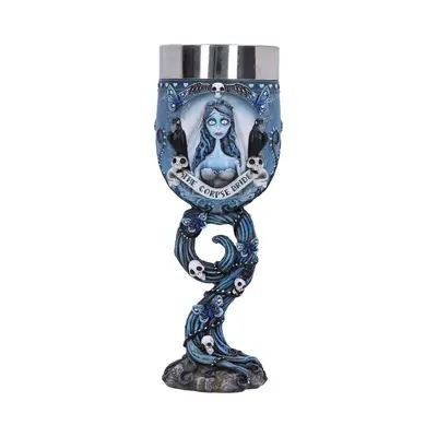 NEMESIS NOW Corpse bride Emily goblet-0