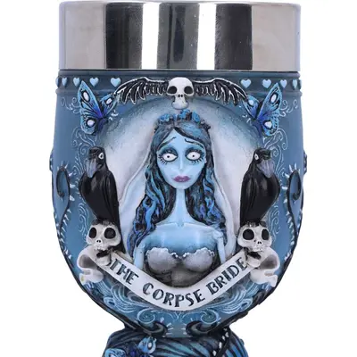 NEMESIS NOW Corpse bride Emily goblet-4