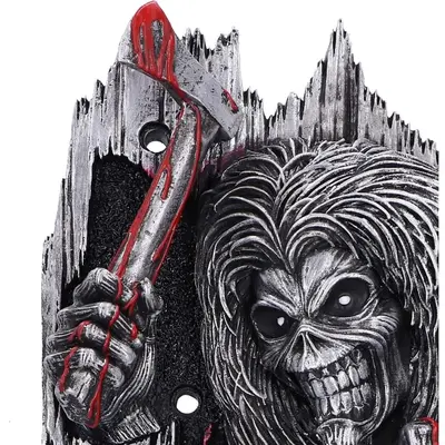 NEMESIS NOW IRON MAIDEN KILLERS DOOR KNOCKER 21.5CM-5