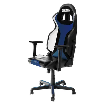 SPARCO GAMING CHAIR GRIP BLACK/BLUE SKY