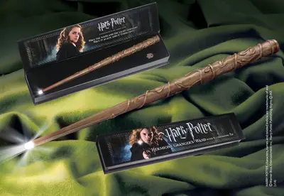 NOBLE COLLECTION - HARRY POTTER - WANDS - HERMIONE ILLUMINATING WAND-0