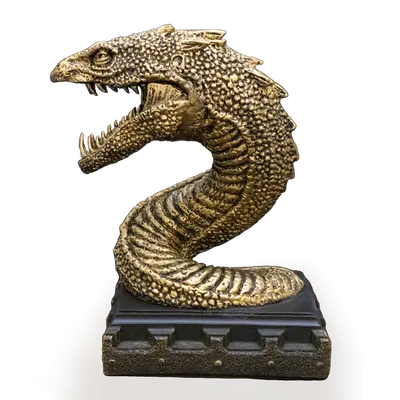 NOBLE COLLECTION - HARRY POTTER - BASILIK BOOKEND-9