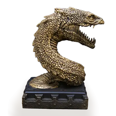 NOBLE COLLECTION - HARRY POTTER - BASILIK BOOKEND-8