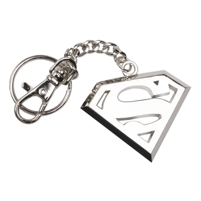NOBLE COLLECTION DC - SUPERMAN C - J - SUPERMAN KEYCHAIN (GREY)-0