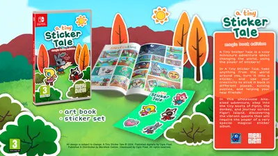 A Tiny Sticker Tale - Magic Book Edition (Nintendo Switch)-1