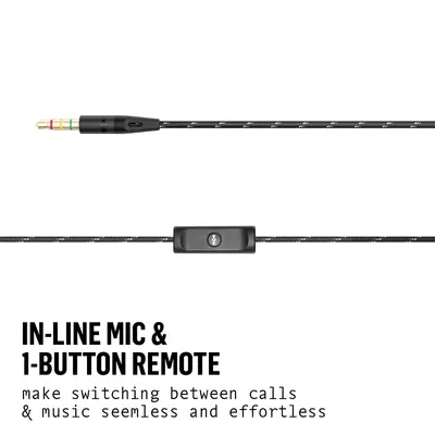 HOUSE OF MARLEY UPLIFT 2.0 SIGNATURE BLACK IN-EAR HEADPHONES-2
