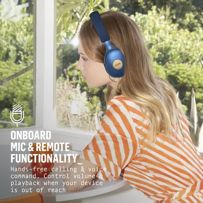 HOUSE OF MARLEY POSITIVE VIBRATION XL DENIM OVER-EAR HEADPHONES-5