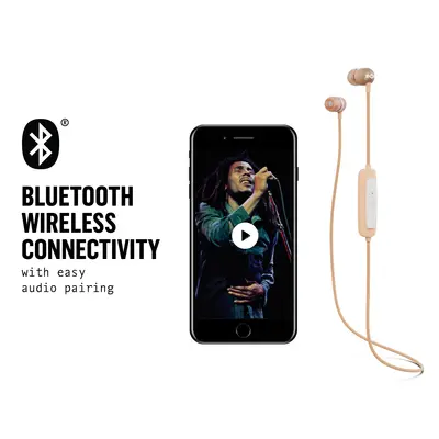 HOUSE OF MARLEY SMILE JAMAICA WIRELESS 2 COPPER IN-EAR HEADPHONES-2