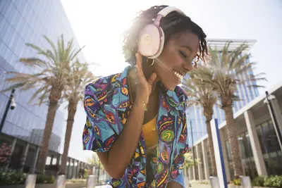 HOUSE OF MARLEY POSITIVE VIBRATION XL ANC COPPER WIRELESS HEADPHONES-7