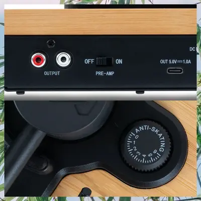 HOUSE OF MARLEY STIR IT UP LUX WIRELESS TURNTABLE SIGNATURE BLACK-4