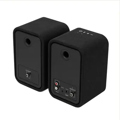 HOUSE OF MARLEY UPLIFT BT BOOKSHELF SPEAKERS SIGNATURE BLACK-1