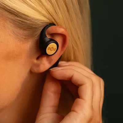 HOUSE OF MARLEY LIBERATE OPEN EAR EARPHONES SIGNATURE BLACK-4