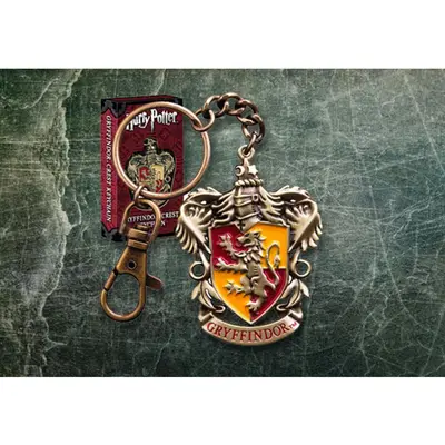 NOBLE COLLECTION Harry Potter Gryffindor crest keychain-2