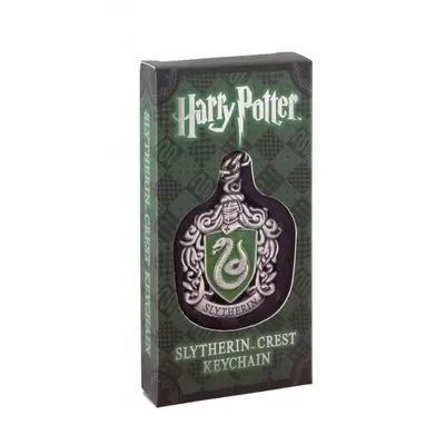 NOBLE COLLECTION Harry Potter Slytherin crest keychain-1
