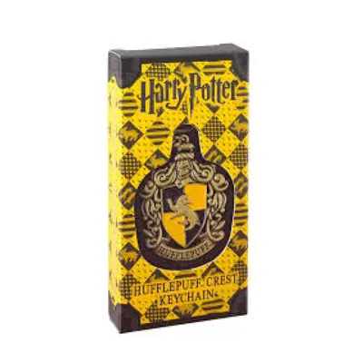 NOBLE COLLECTION Harry Potter Hufflepuff crest keychain-2