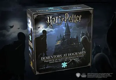 NOBLE COLLECTION - HARRY POTTER - GIFTS - DEMENTORS AT HOGWARTS 1000PC JIGSAW PUZZLE-3