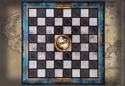 NOBLE COLLECTION - THE LORD OF THE RINGS - GIFTS - BATTLE FOR MIDDLE-EARTH CHESS-4