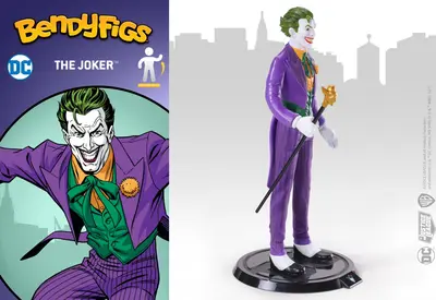 NOBLE COLLECTION - DC - BENDYFIGS - JOKER (COMICS)-2