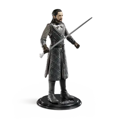 NOBLE COLLECTION - GAME OF THRONES - JON SNOW BENDYFIG-9