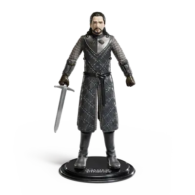 NOBLE COLLECTION - GAME OF THRONES - JON SNOW BENDYFIG-3
