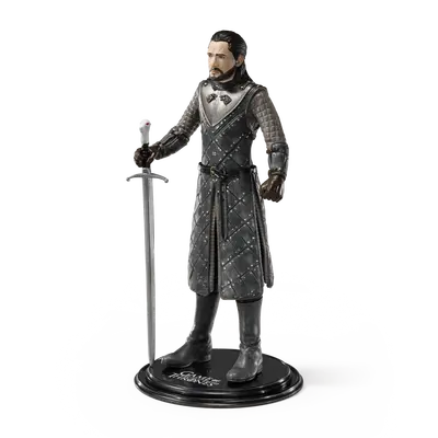 NOBLE COLLECTION - GAME OF THRONES - JON SNOW BENDYFIG-4