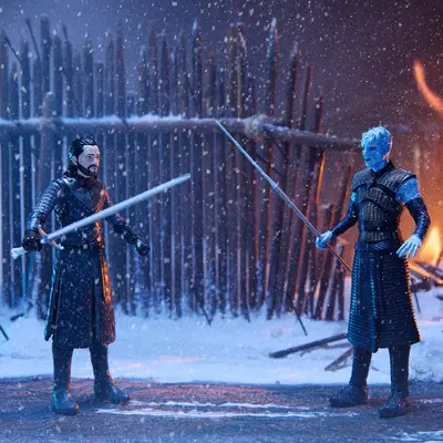 NOBLE COLLECTION - GAME OF THRONES - NIGHT KING BENDYFIGS-6
