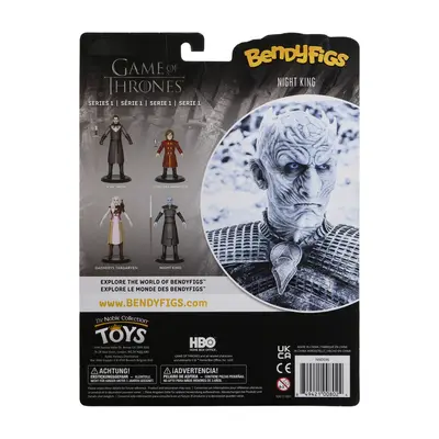 NOBLE COLLECTION - GAME OF THRONES - NIGHT KING BENDYFIGS-8