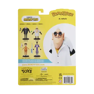 NOBLE COLLECTION - UNIVERSAL - MINIONS - DR. NEFARIO BENDYFIG-5