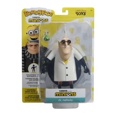 NOBLE COLLECTION - UNIVERSAL - MINIONS - DR. NEFARIO BENDYFIG-6