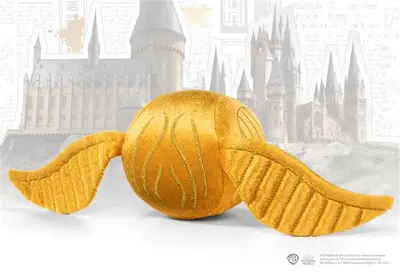 NOBLE COLLECTION - HARRY POTTER-GOLDEN SNITCH PLUSH-1