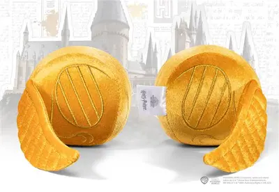 NOBLE COLLECTION - HARRY POTTER-GOLDEN SNITCH PLUSH-3