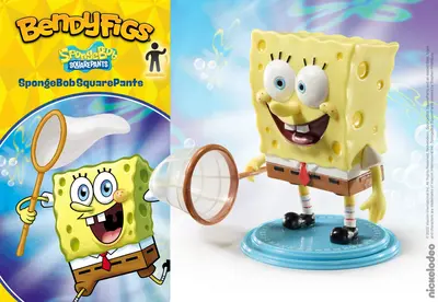 NOBLE COLLECTION - NICKELODEON - BENDYFIGS - SPONGEBOB SQUAREPANTS-4