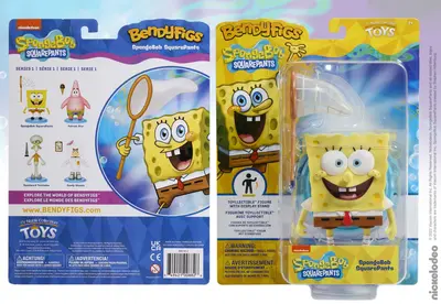 NOBLE COLLECTION - NICKELODEON - BENDYFIGS - SPONGEBOB SQUAREPANTS-5