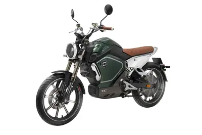 SUPER SOCO TC ELECTRIC MOTORCYCLE GREEN-0