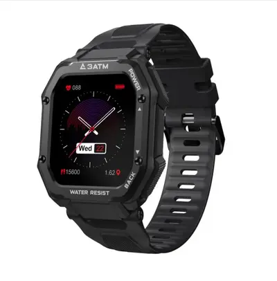 MOYE KAIROS SMART WATCH BLACK-1