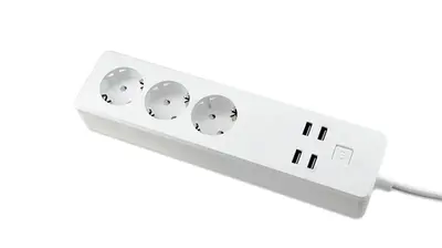 MOYE VOLTAIC SMART POWER STRIP 3 EU PLUGS + 4 USB PLUGS 3680W 16A-2