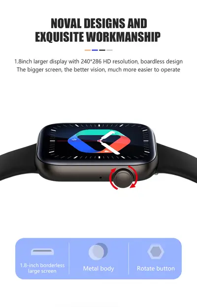 MOYE KRONOS III SMART WATCH - BLACK-3