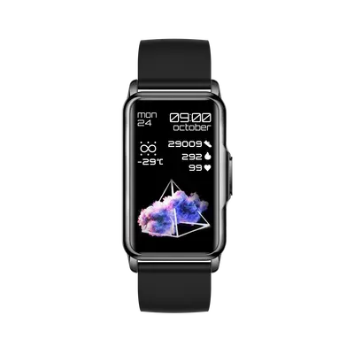 MOYE KRONOS FIT BUDDY SMART BAND - BLACK-2