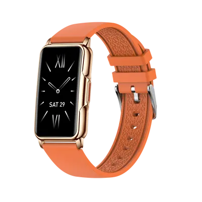 MOYE KRONOS FIT BUDDY SMART BAND - ORANGE-9