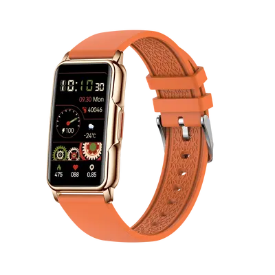 MOYE KRONOS FIT BUDDY SMART BAND - ORANGE-11
