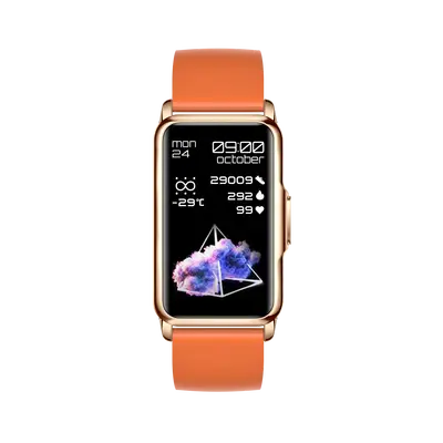 MOYE KRONOS FIT BUDDY SMART BAND - ORANGE-2