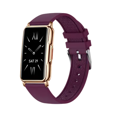 MOYE KRONOS FIT BUDDY SMART BAND - PURPLE-9