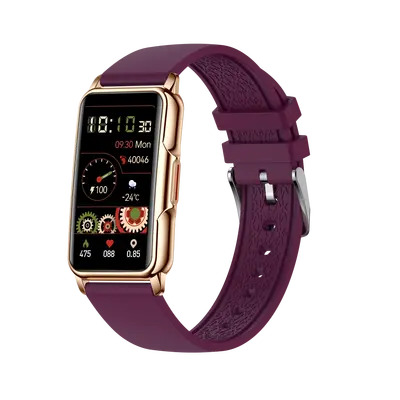 MOYE KRONOS FIT BUDDY SMART BAND - PURPLE-11
