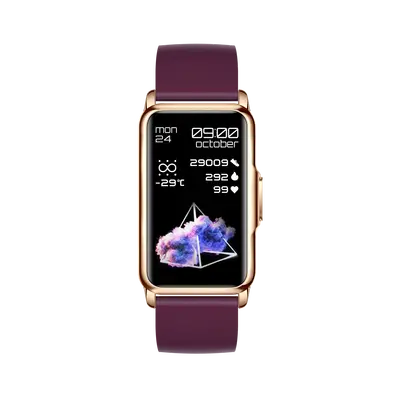 MOYE KRONOS FIT BUDDY SMART BAND - PURPLE-2
