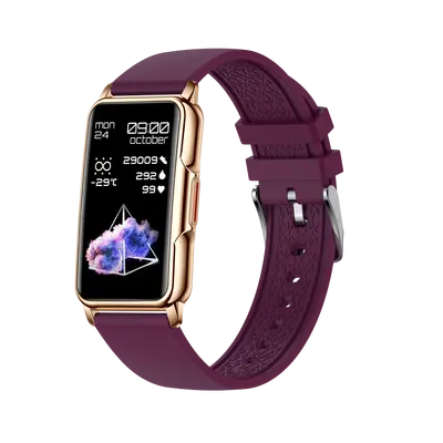 MOYE KRONOS FIT BUDDY SMART BAND - PURPLE-7