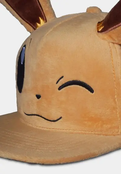 DIFUZED POKEMON - WINKING EEVEE PLUSH SNAPBACK-2
